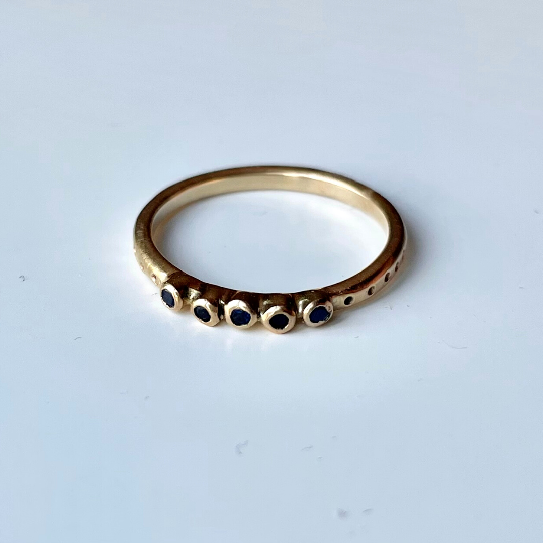LUX  ::  One of a Kind  ::  Poppyseed ring